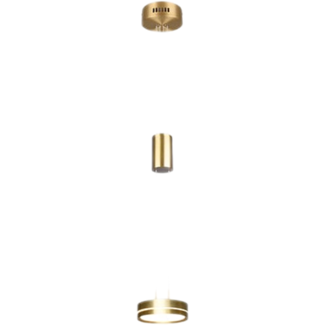 Trio Franklin led závěsné osvětlení mosaz 326510108 TR326510108 Trio