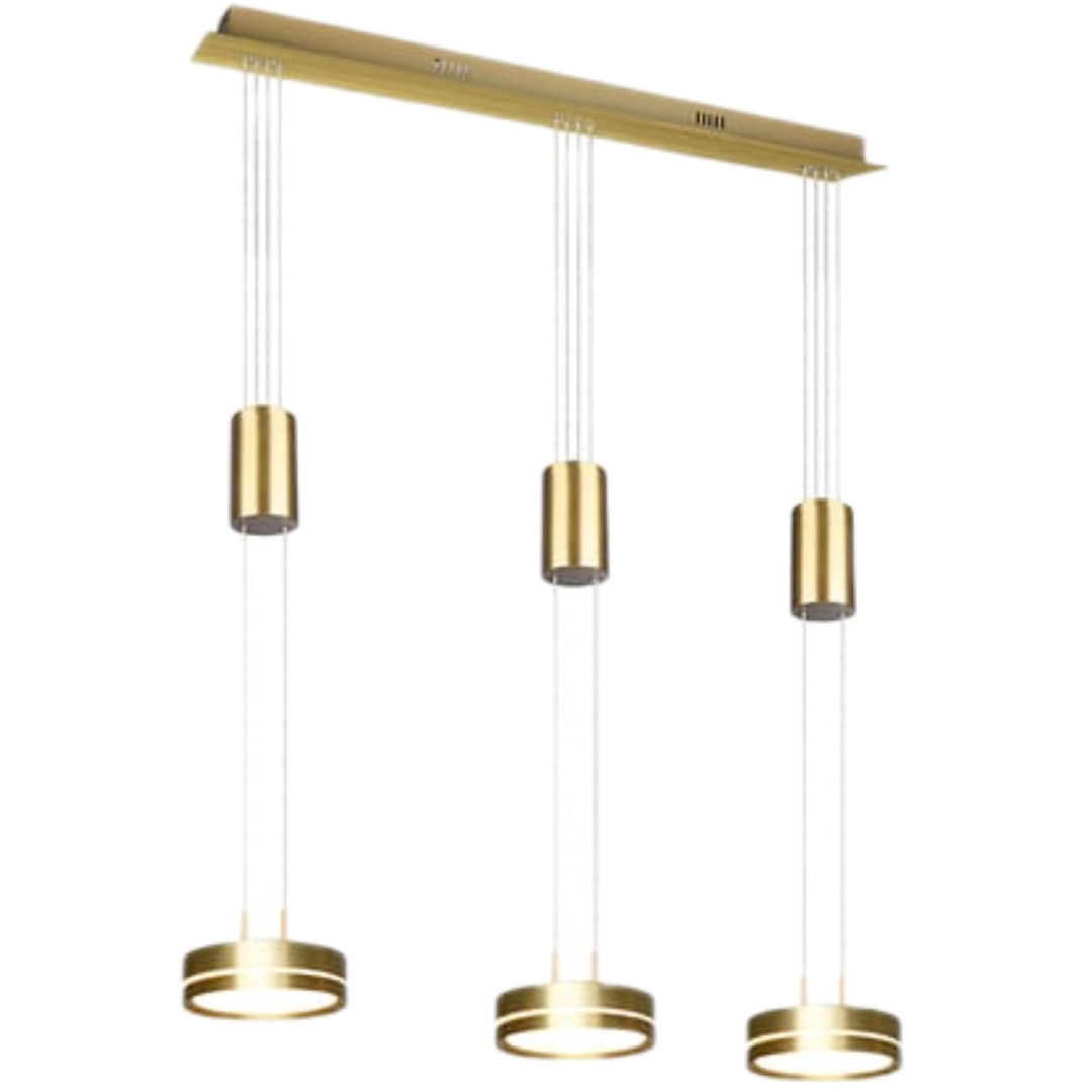 Trio Franklin led závěsné osvětlení mosaz 326510308 TR326510308 Trio