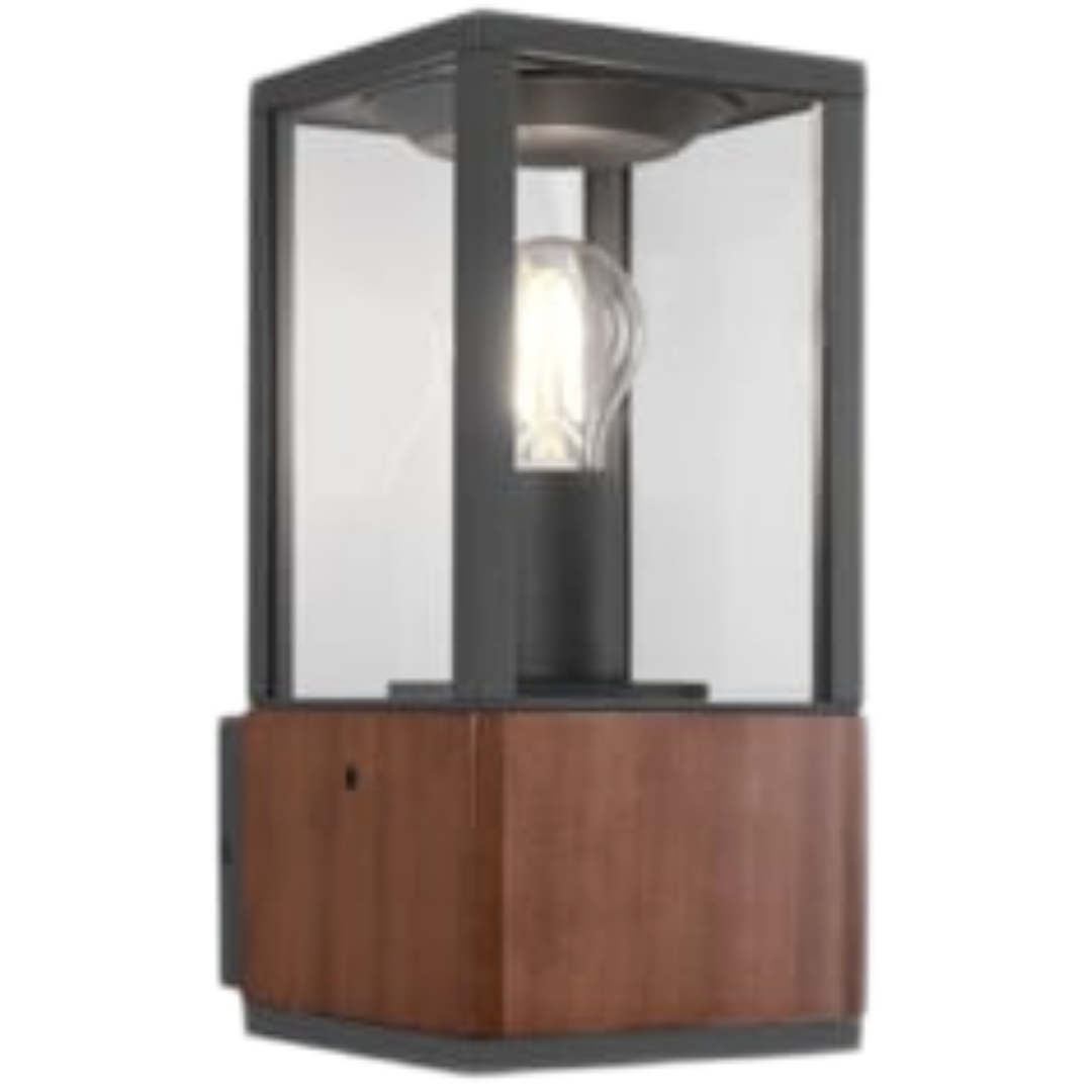 Trio Garonne nástěnná lampa dřevodekor 201860130 TR201860130 Trio