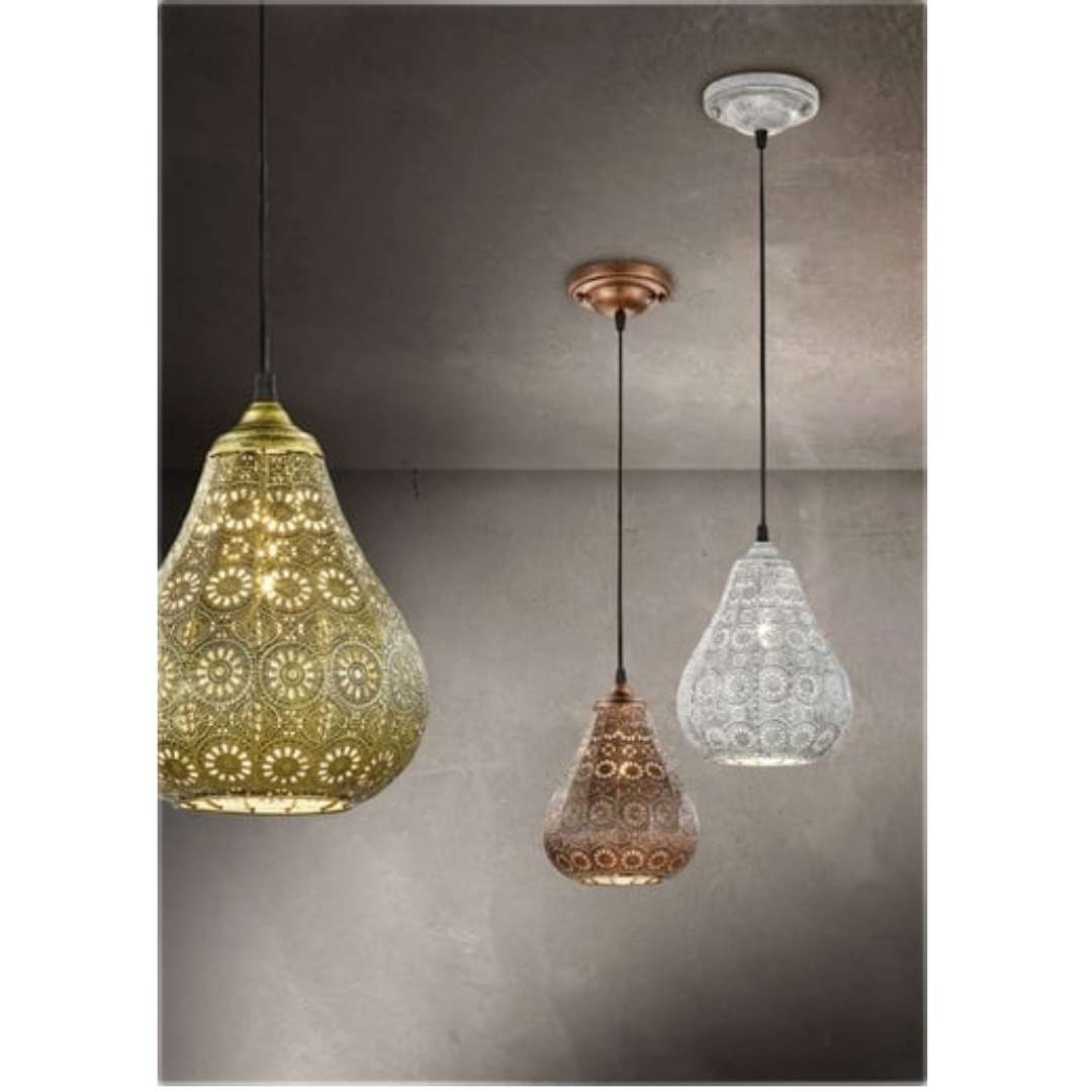 Trio Jasmin závěsné osvětlení mosaz 303700104 TR303700104 Trio