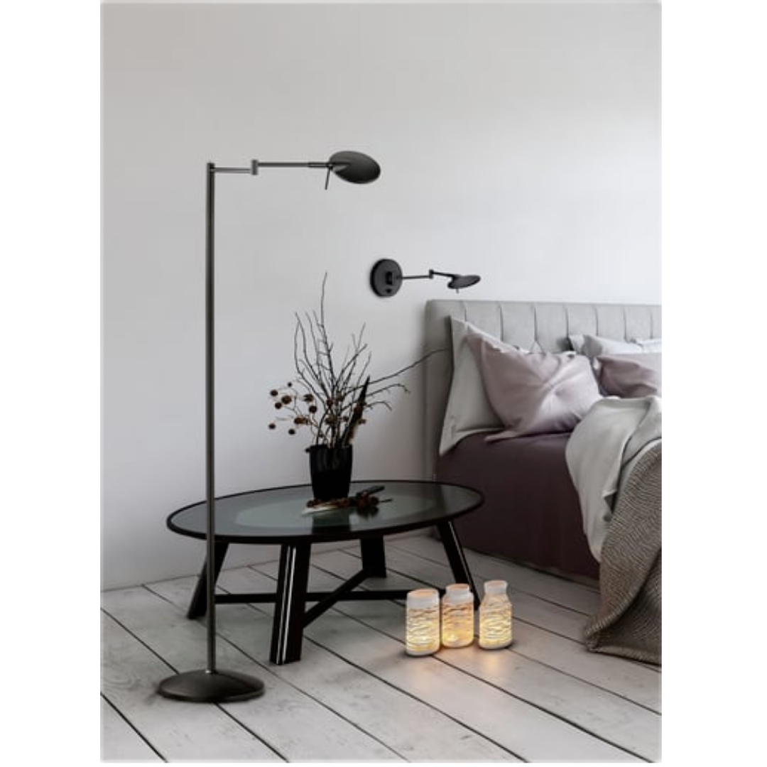 Trio Kazan led nástěnná lampa černá 274770132 TR274770132 Trio