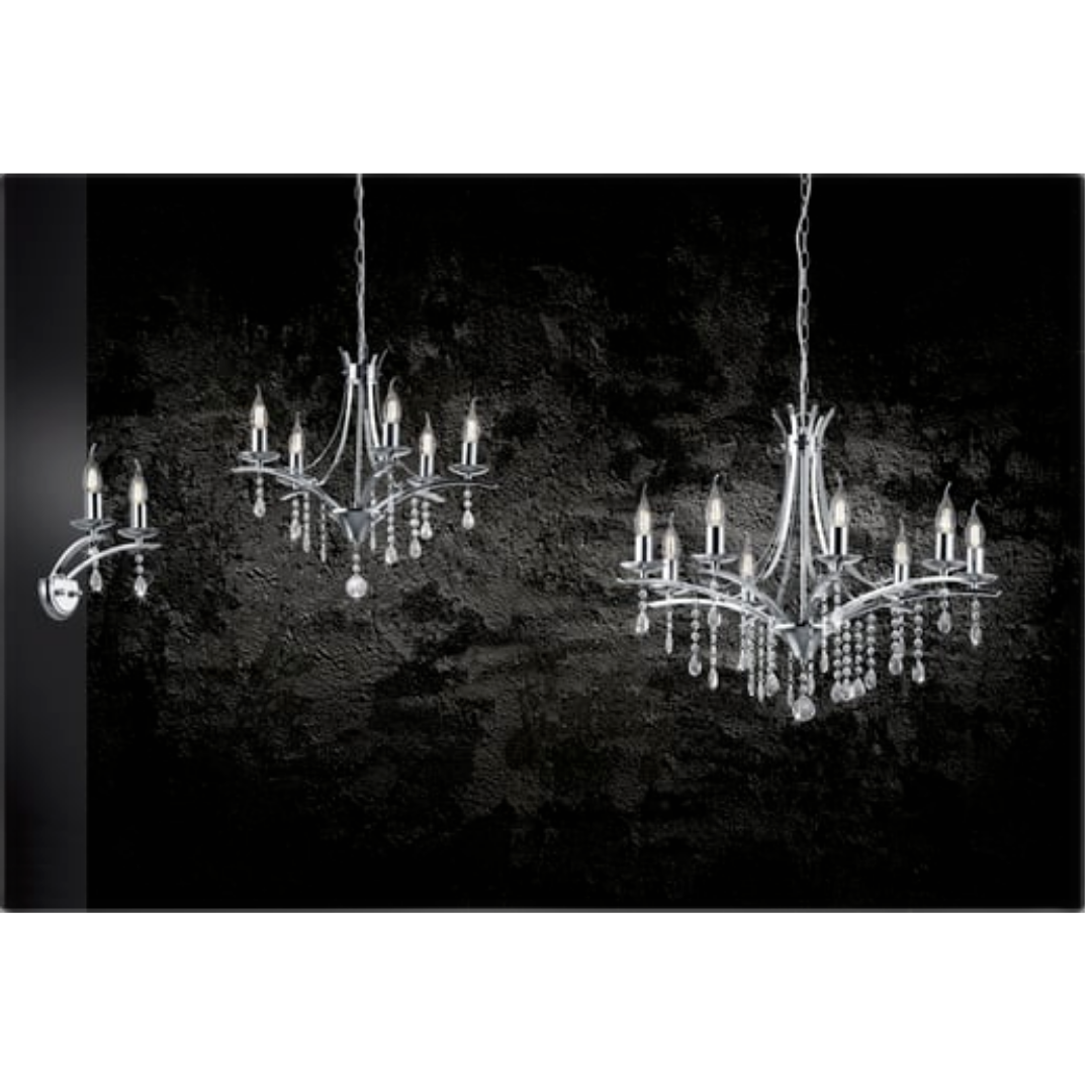 Trio Lucerna závěsné osvětlení chrom 101600806 TR101600806 Trio
