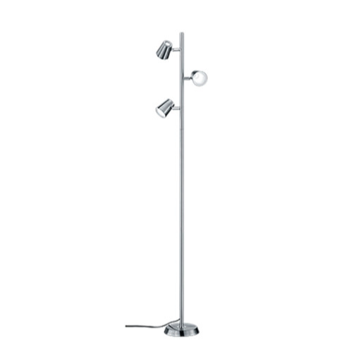 Trio Narcos led stojací lampa nikl 473190307 TR473190307 Trio
