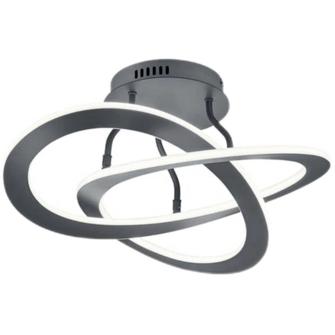 Trio Oakland led stropní osvětlení antracit 621710142 TR621710142 Trio