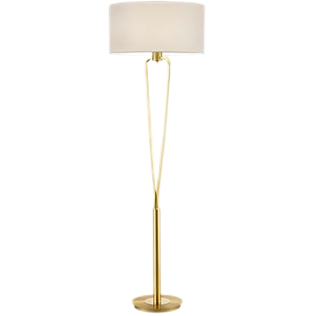 Trio Paris Ii stojací lampa mosaz 400200108 TR400200108 Trio