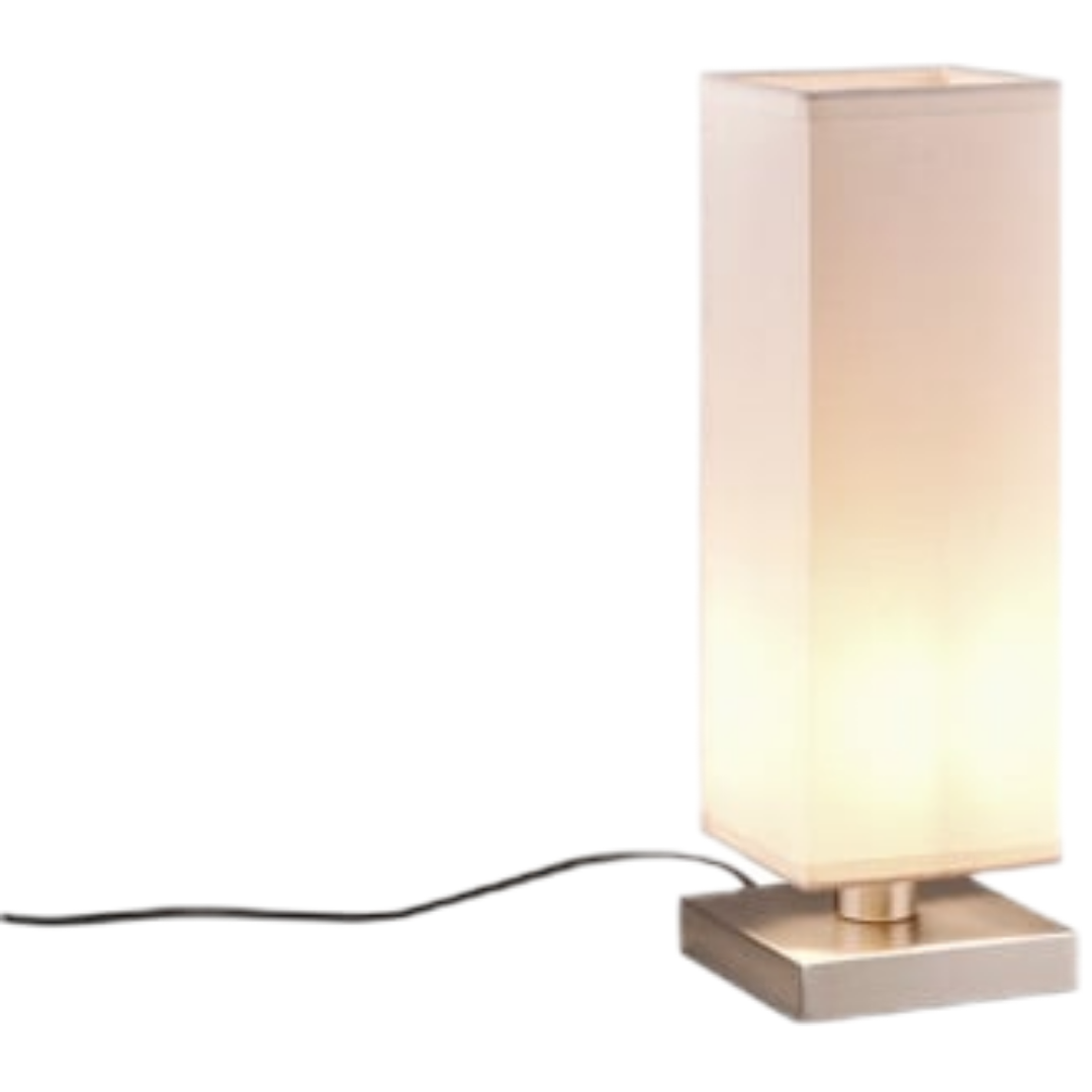 Trio Piet Ii stolní lampa nikl 591600101 TR591600101 Trio