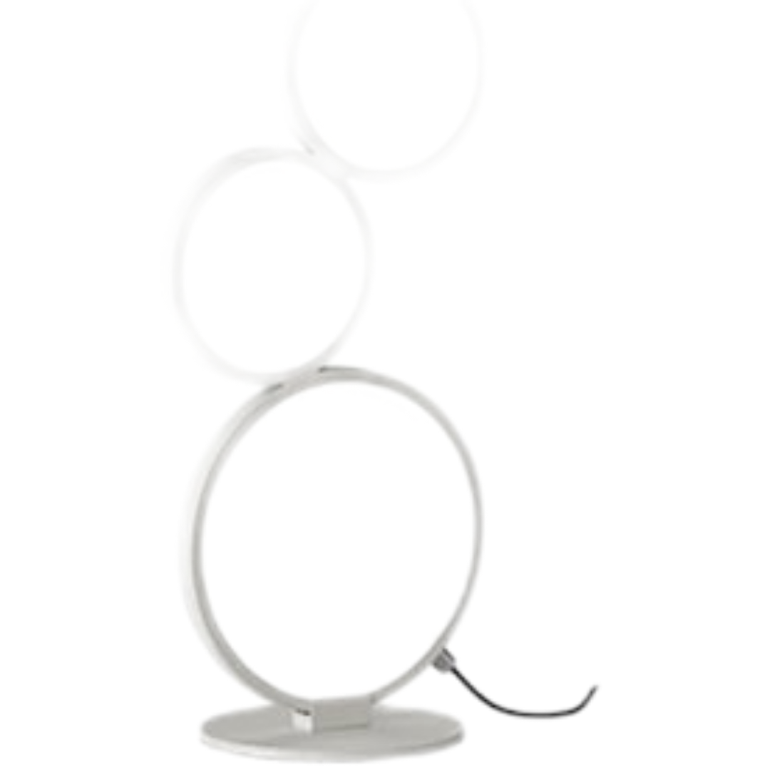 Trio Rondo led stolní lampa bílá 522610331 TR522610331 Trio