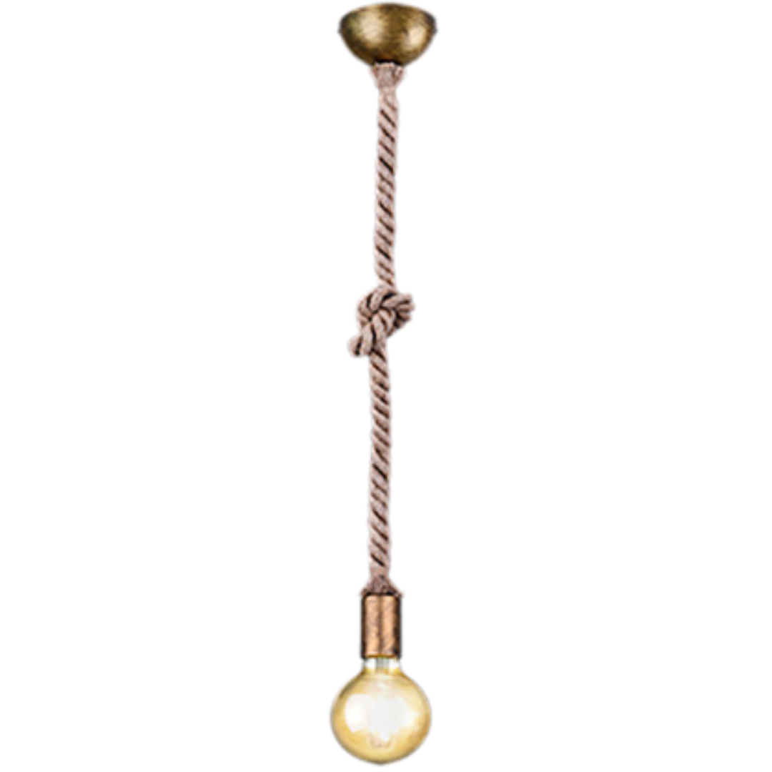 Trio Rope závěsné osvětlení mosaz 310100104 TR310100104 Trio