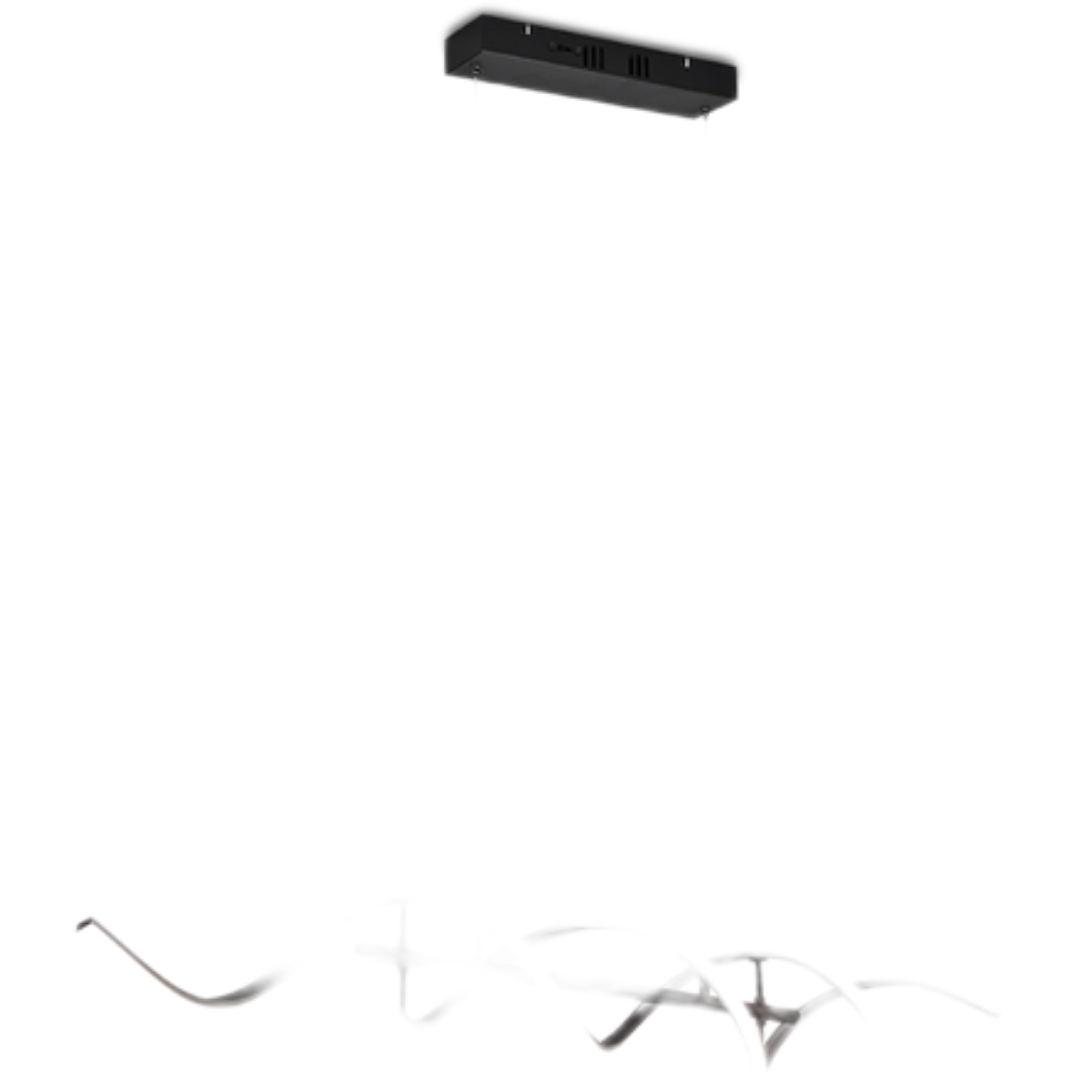 Trio Sequence led závěsné osvětlení hliník 341810205 TR341810205 Trio