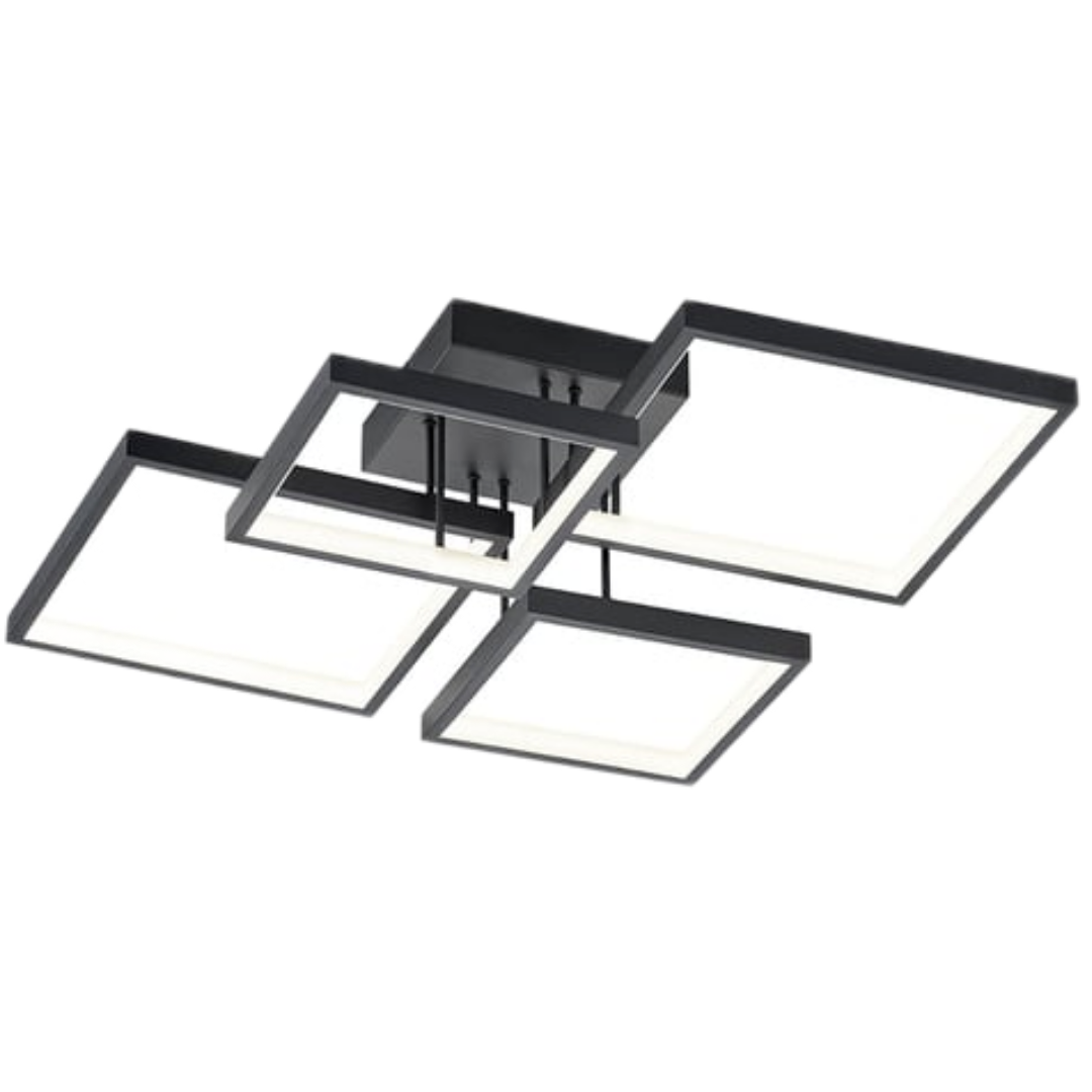 Trio Sorrento led stropní osvětlení černá 627710432 TR627710432 Trio