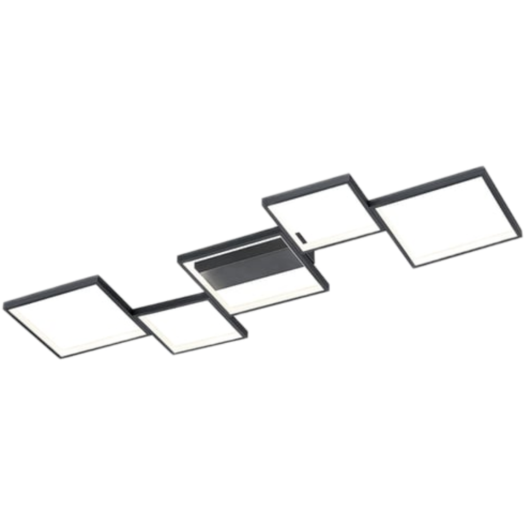 Trio Sorrento led stropní osvětlení černá 627710532 TR627710532 Trio