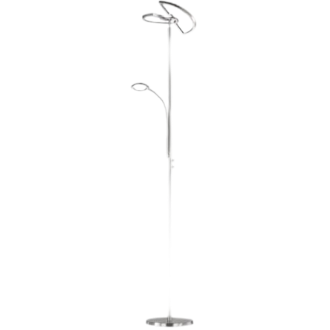 Trio Split led stojací lampa nikl 424910207 TR424910207 Trio