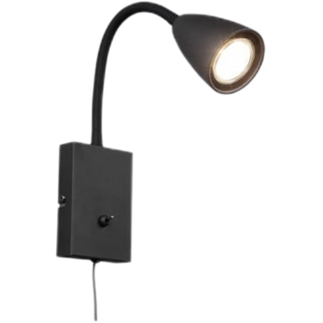 Trio Wanda nástěnná lampa černá 202670132 TR202670132 Trio