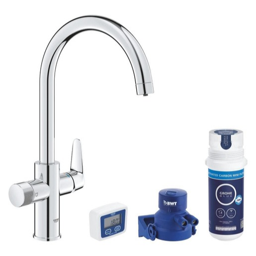 Grohe GROHE Blue Pure 2022 dřezová baterie s filtrem chrom 30593000 G30593000 Grohe