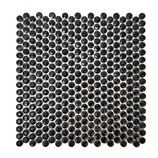 Kamenná mozaika Premium Mosaic Stone černá 30x30 cm leštěná STMOSDIA15BKP Premium Mosaic Stone