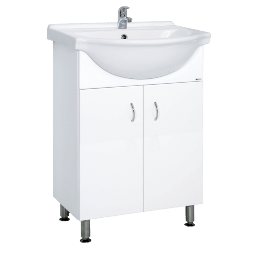 Koupelnová skříňka s umyvadlem Multi Pro 61x50 cm bílá PRO60NOVA Multi