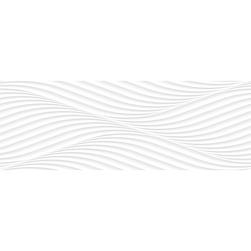Obklad Peronda Cotton waves bílá 33x100 cm mat COTTONWHWR Peronda