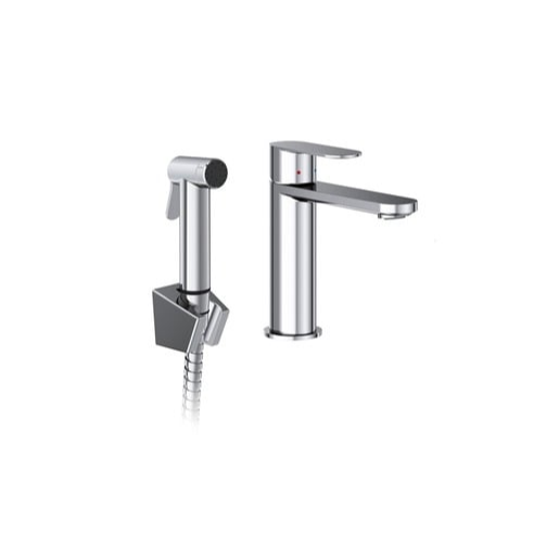 Ravak Chrome II umyvadlová baterie s bidetovou sprškou chrom X070450 Ravak