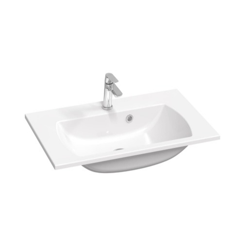 Ravak Classic Slim umyvadlo 70x45 cm otvor pro baterii uprostřed XJX01170001 Ravak