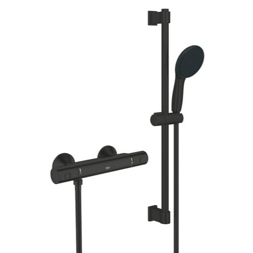 Sprchová baterie GROHE Precision Start se sprchovým setem 150 mm černá matná 345972431 Grohe