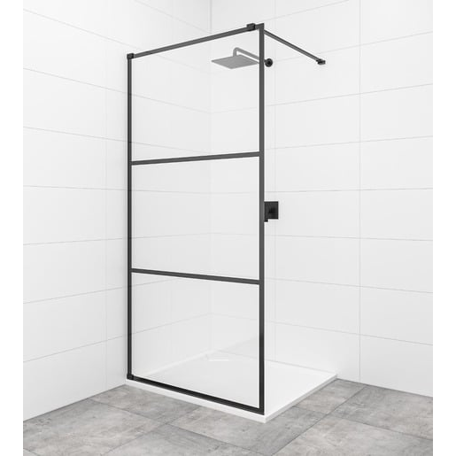 Sprchová zástěna Walk-In 120 cm SAT Walk-in SATBWI120CPPAC SAT
