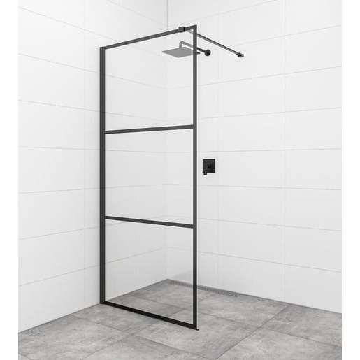 Sprchová zástěna walk-in 120 cm SAT Walk-in SIKOWI120CP SAT