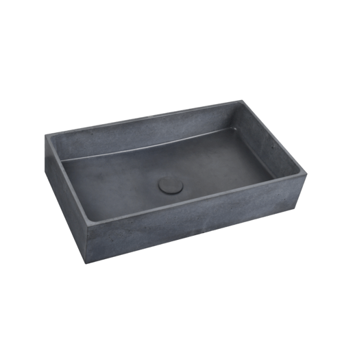 Umyvadlo na desku SAT Cemento 64x36