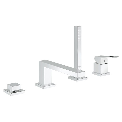 Vanová baterie GROHE Eurocube se sprchovým setem chrom 19897001 Grohe