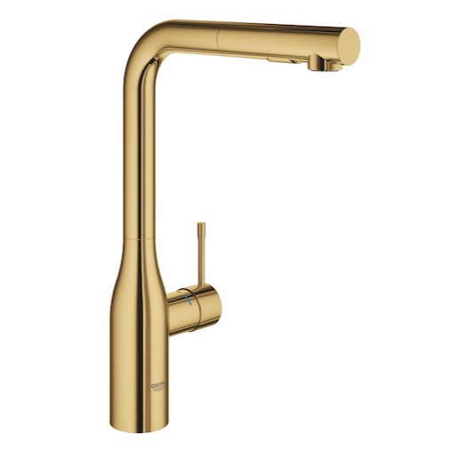 Grohe Essence New dřezová baterie s vytahovací sprškou cool sunrise 30270gl0 G30270GL0 Grohe
