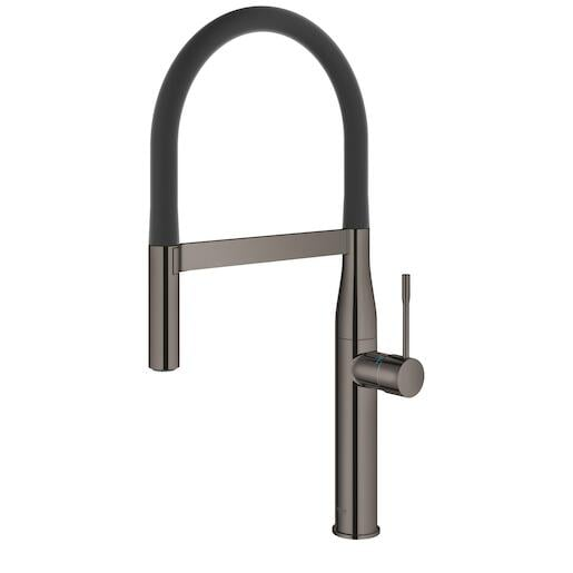 Grohe Essence dřezová baterie se silikonovým ramínkem hard graphite 30294a00 G30294A00 Grohe