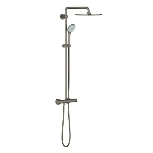 Grohe Euphoria System sprchový systém s termostatickou baterií brushed hard graphite 26075al0 G26075AL0 Grohe