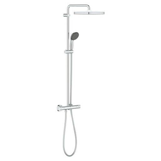 Grohe Vitalio Start sprchový systém na stěnu s termostatickou baterií chrom 26696000 G26696000 Grohe