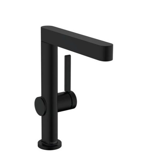 Hansgrohe Finoris umyvadlová baterie s otočným ramínkem matná černá 76 060 670 Hansgrohe