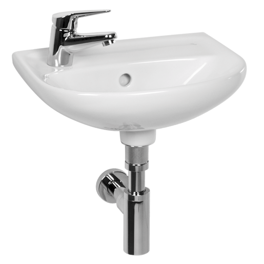 Jika Lyra Plus umývátko 40x31 cm otvor pro baterii vlevo h8153810001051 1538.1.000.105.1 Jika