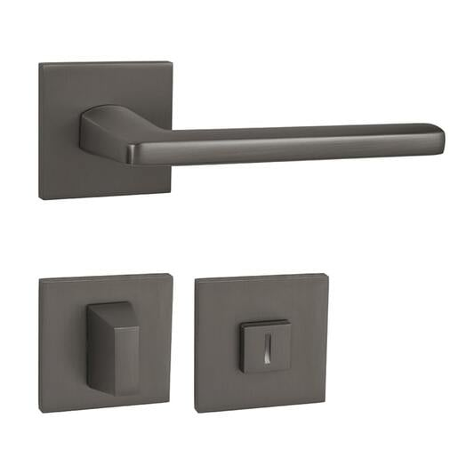 Klika Naturel PRIMA HR titan s WC knoflíkem Naturel