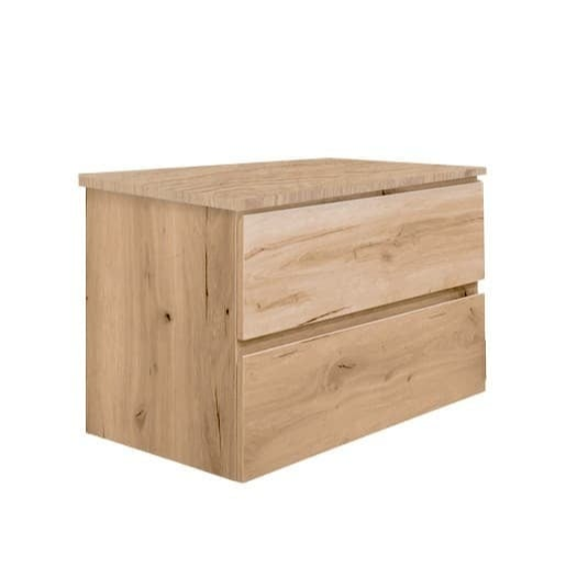 Koupelnová skříňka s dubovou krycí deskou SAT B-Way dub mat BWAY280OAKDESK SAT