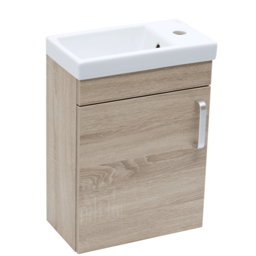 Koupelnová skříňka s umyvadlem Naturel Vario Dekor 40x50x22 cm dub bardolíno mat VARIO240DBDB Naturel
