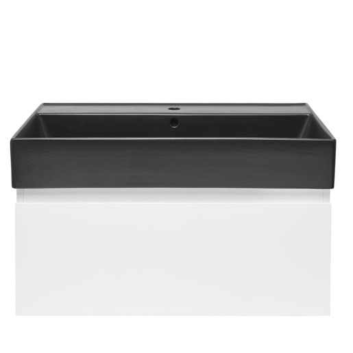 Koupelnová skříňka s umyvadlem SAT B-WAY 79x30x45 cm bílá lesk BWAY80WU2B SAT