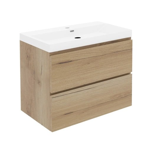 Koupelnová skříňka s umyvadlem SAT B-Way 59x50x45 cm dub mat BWAY260OAKU4 SAT