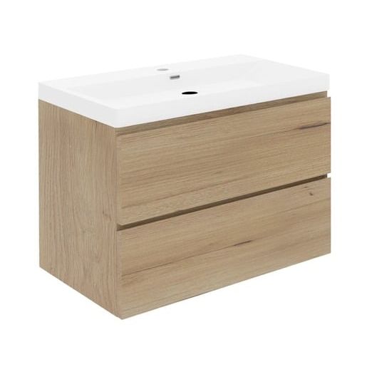 Koupelnová skříňka s umyvadlem SAT B-Way 79x50x45 cm dub mat BWAY280OAKU4 SAT