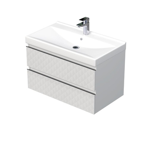 Koupelnová skříňka s umyvadlem SAT Cube Way 80x47