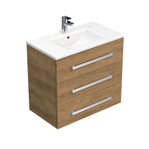 Koupelnová skříňka s umyvadlem SAT Cube Way 80x76