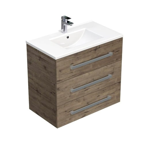 Koupelnová skříňka s umyvadlem SAT Cube Way 80x76