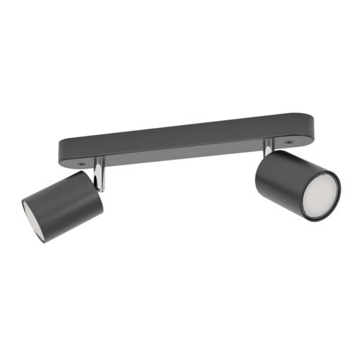 LED Bodové osvětlení Eglo RECISO-E černá 74007 Eglo