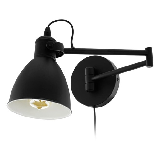 LED Nástěnná lampa Eglo SAN PERI černá 97886 Eglo