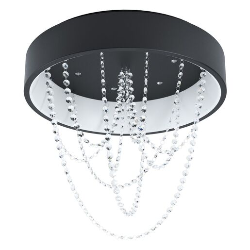 LED Stropní osvětlení Eglo BERLONA černá 39762 Eglo