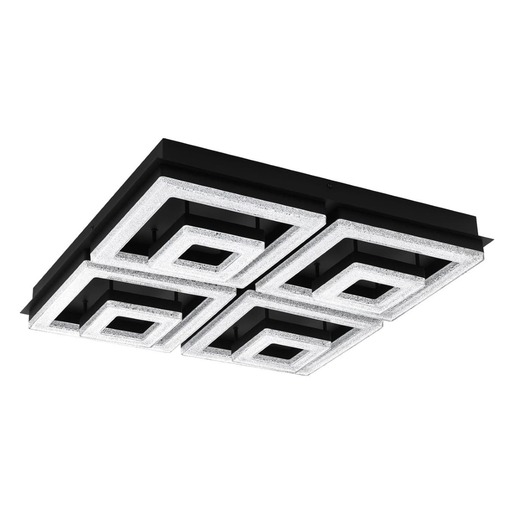 LED Stropní osvětlení Eglo FRADELO 1 černá 99328 Eglo