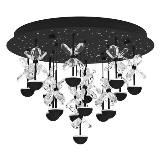 LED Stropní osvětlení Eglo PIANOPOLI 2 černá 390275 Eglo