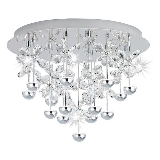LED Stropní osvětlení Eglo PIANOPOLI chrom 39245 Eglo