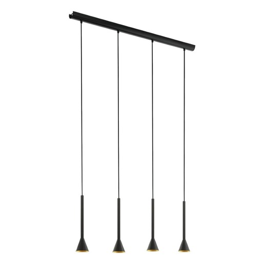 LED Závěsné osvětlení Eglo CORTADERAS zlatá 97605 Eglo